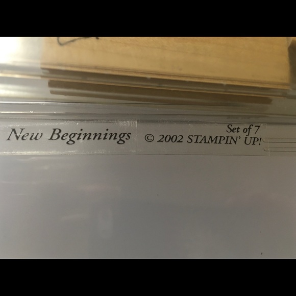 Stampin’ Up New Beginnings Stamp Set of 7 - Picture 2 of 4